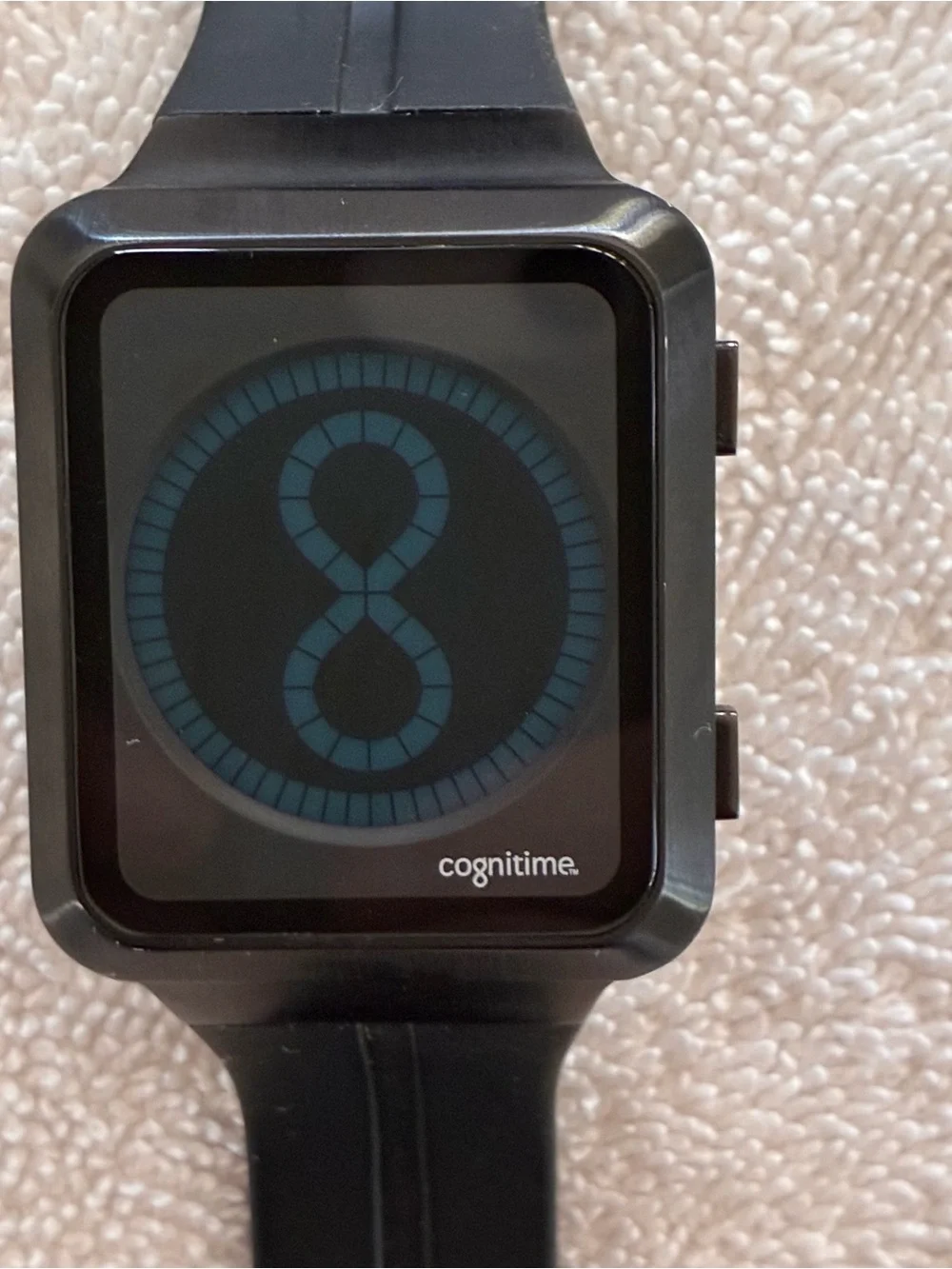 Cognitime Watch with Blue Accent Display